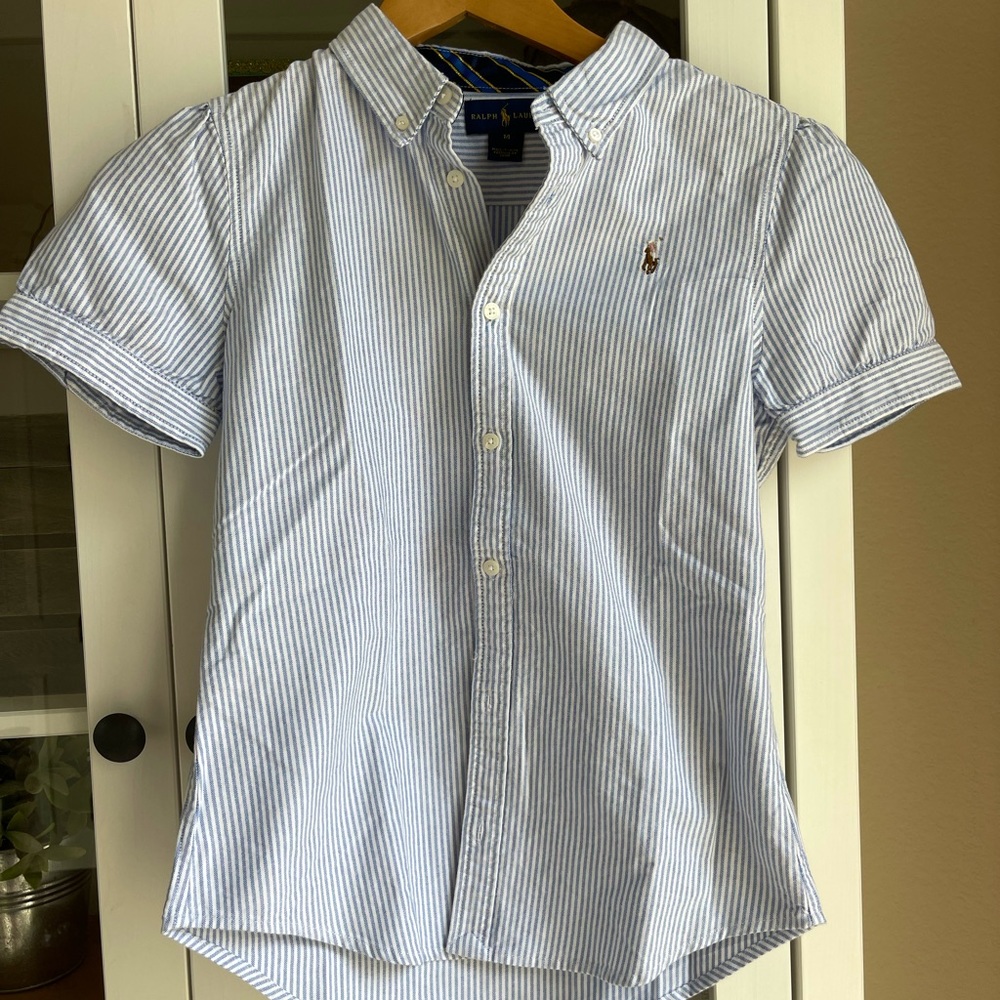 Girls Ralph Lauren Blouse Top
